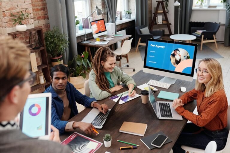 Digital marketing team at the agency